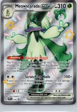 Meowscarada ex - Holo Promo SV: Scarlet & Violet Promo Cards 078 NM - Image 1
