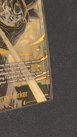Dragon Ball Fusion World Card Case 01, Son Goku (Gold) Energy Marker #E01-01 - Image 4