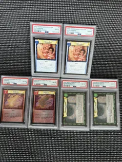 (6 Cards) Harry Potter TCG Promos (Ollivanders, Diffindo, Moonseed) -PSA 8 - Image 1