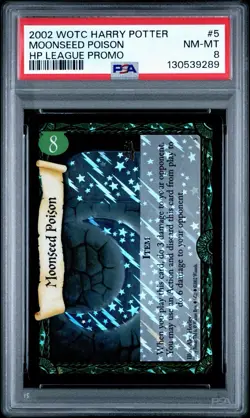 (6 Cards) Harry Potter TCG Promos (Ollivanders, Diffindo, Moonseed) -PSA 8 - Image 4