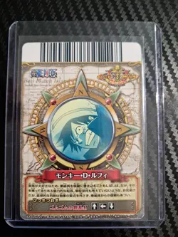 2011 One Piece BANDAI STRONG WORLD LUFFY STRONG WORLD VINTAGE CARD HOLO PROMO - Image 2