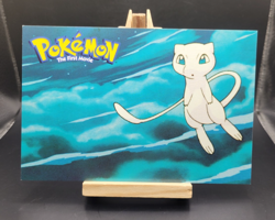 1999 Pokemon The First Movie 1 of 3 Warner Bros. Post Card Mew Art PL-NM - Image 1
