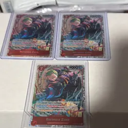 One Piece Card Game Roronoa Zoro EB04-007 Egghead Character Cards Lot English 3 - Image 1
