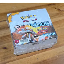 Pokemon TCG Trading Card Game Sun & Moon Booster Box Solgaleo Lunala English - Image 1