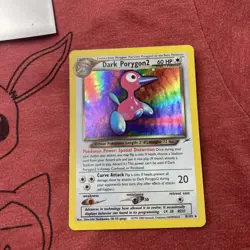 Dark Porygon2 8/105 Holo Neo Destiny 2002 WOTC Pokemon Card - Image 2