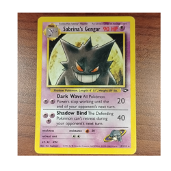 Pokemon Sabrina's Gengar Regular Card 29/132 Rare Stage 2 HP90 Gym Challenge - Image 1