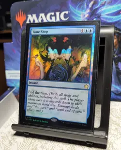 MTG Foundations Time Stop 166, NM, Foil, Pack Fresh, Ships Quickly - Image 2