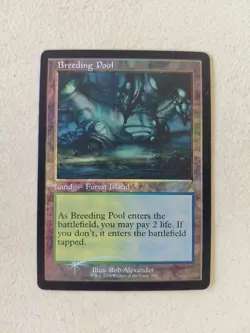 Breeding Pool - Retro Frame Light Play MTG Magic - #92 - Image 1