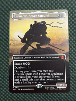 Leonardo, Sewer Samurai (Borderless) Teenage Mutant Ninja Turtles Regular - Image 1