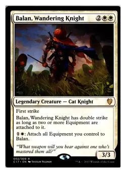Balan, Wandering Knight 2 R Commander 2017 NM - Image 1