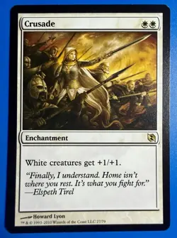 1 BANNED MTG Magic The Gathering Crusades | Dual Decks DDF | NM - Image 1
