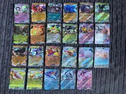 Japanese Pokemon Cards RR SV4a Shiny Treasure EX Bundle X 23 Pokemon TCG - Image 1