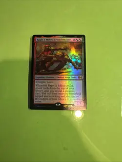 Raph & Mikey, Troublemakers - Mtg: TMT - R 0167 *foil Rare - Image 1