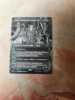 Nissa, Ascended Animist Borderless Phyrexia All Will Be One MTG NM - Image 1