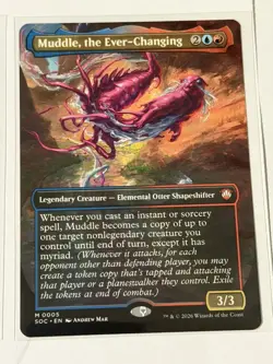 Muddle, the Ever-Changing Borderless Secrets of Strixhaven Commander 5 - Image 1