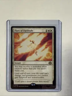 MTG Flare of Fortitude Modern Horizons 3 Regular - Image 1