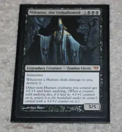 Magic The Gathering Mikaeus, the Unhallowed NM - Image 1