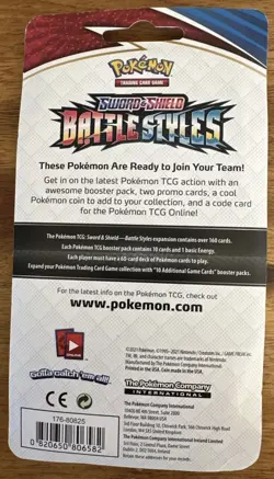BRAND NEW Pokemon Sword & Shield Battle Styles Blister Pack Wimpod And Golisopod - Image 2