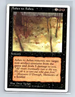 Fourth Edition Ashes to Ashes - Image 1