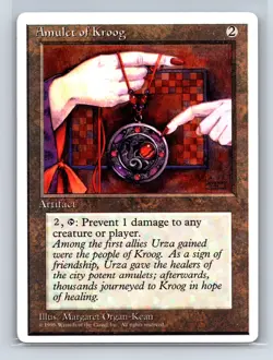 Fourth Edition Amulet of Kroog - Image 1