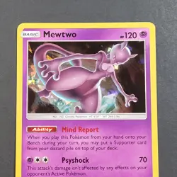 Pokemon TCG - 1x Mewtwo Unbroken Bonds #75/214 - Cracked Ice Holo Rare - NM 2019 - Image 5