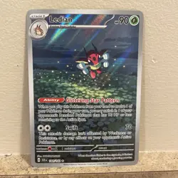 Ledian Illustration Rare SV07: Stellar Crown 144/142 - Pokemon TCG 2024 - NM - Image 1