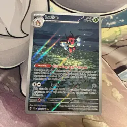Ledian Illustration Rare SV07: Stellar Crown 144/142 - Pokemon TCG 2024 - NM - Image 3