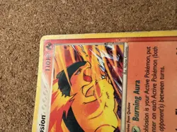 Typhlosion 17/115 Rare Non Holo EX Unseen Forces Pokemon Card Heavy Play - Image 4