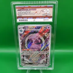 Mismagius 212/193 ACE 10 Illustration Rare Paldea Evolved Pokemon TCG POP 16!! - Image 1
