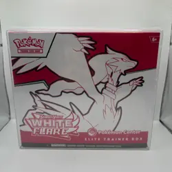 Pokemon Center Exclusive White Flare Elite Trainer Box ETB New Factory Sealed - Image 1