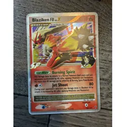Pokemon Blaziken FB Lv.X 142/147 Supreme Victors Ultra Rare Holo Level Up 110 HP - Image 1