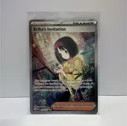 Pokemon TCG Erika's Invitation 203/165 Scarlet & Violet 151 Holo Rare English - Image 1