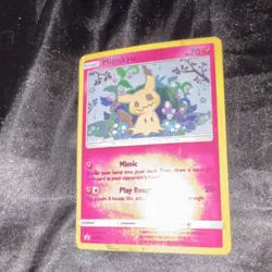Pokemon Mimikyu SM163 SM Promo Holo Basic English Card by The Pokemon Company - Image 4