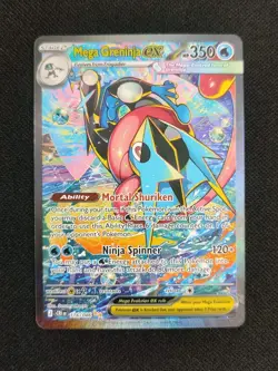 ✨ Mega Greninja ex 116/086 Chaos Rising SIR English Pokemon Card NM/MINT - Image 1