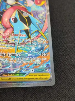 ✨ Mega Greninja ex 116/086 Chaos Rising SIR English Pokemon Card NM/MINT - Image 3