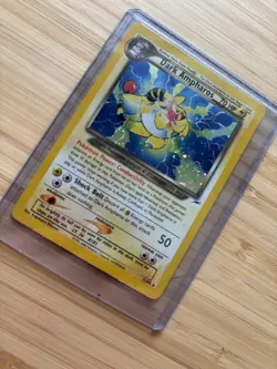 Pokemon Dark Ampharos 1/105 Neo Destiny Holo Rare Unlimited English 2002 - Image 2