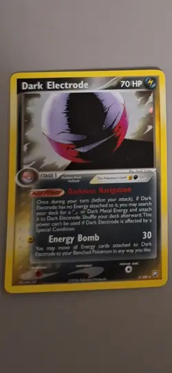 DARK ELECTRODE 4/109 2004 POKEMON TEAM ROCKET RETURNS HOLO - Image 1