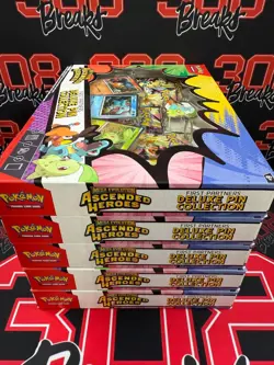 Pokemon TCG Ascended Heroes First Partners Deluxe Pin Collection 5 BOX LOT - Image 4