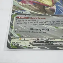 Pidgeot ex 164/197 Pokemon TCG Obsidian Flames Holo - Image 3
