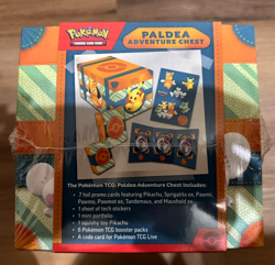 Pokemon Paldea Adventure Chest TCG New Sealed - Image 3