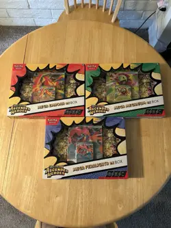 Pokemon Mega Evolution Ascended Heroes ex Box Set Of 3 Factory Sealed - Image 1