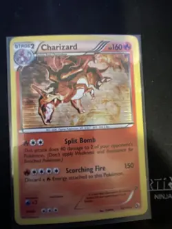 Pokemon TCG Charizard 19/113 Legendary Treasures Holo NM - Image 1