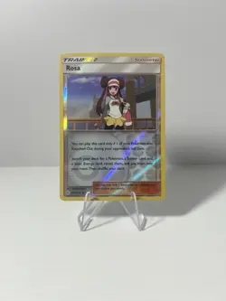Pokemon TCG Rosa 204/236 SM - Cosmic Eclipse Holo Rare Reverse Holo - Image 1