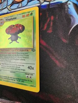 MP Unlimited Holo Vileplume 15/64 Holo Rare Jungle Pokemon WOTC - Image 3