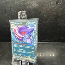Pokemon Gengar ex 104/162 SV05: Temporal Forces Double Rare Holo Full Art 310 HP - Image 2