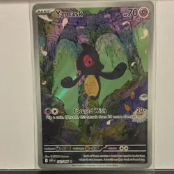 Pokemon Yamask 122/086 Sv: White Flare Illustration Rare Full Art Holo 2025 - Image 1