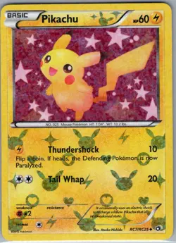 Pikachu RC7/RC25 Holo Legendary Treasures: Radiant Collection - Pokemon - NM - Image 1