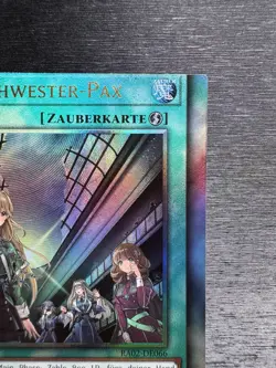 YuGiOh! Exosister Pax RA02 - Error Misprint Miscut 1st Edition NM German - Image 4