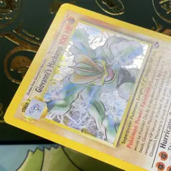 Pokemon 2001 Giovanni's Machamp 6/132 Gym Challenge Holo MP - Image 4