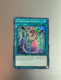 Yugioh - Cyberdark Impact! (Super Rare) (1st Edition) - SHVA-EN053 Near Mint - Image 1